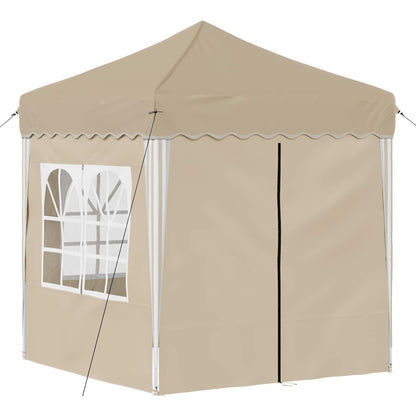 Pop-up Feesttent Crème 195 x 195 x 245 cm