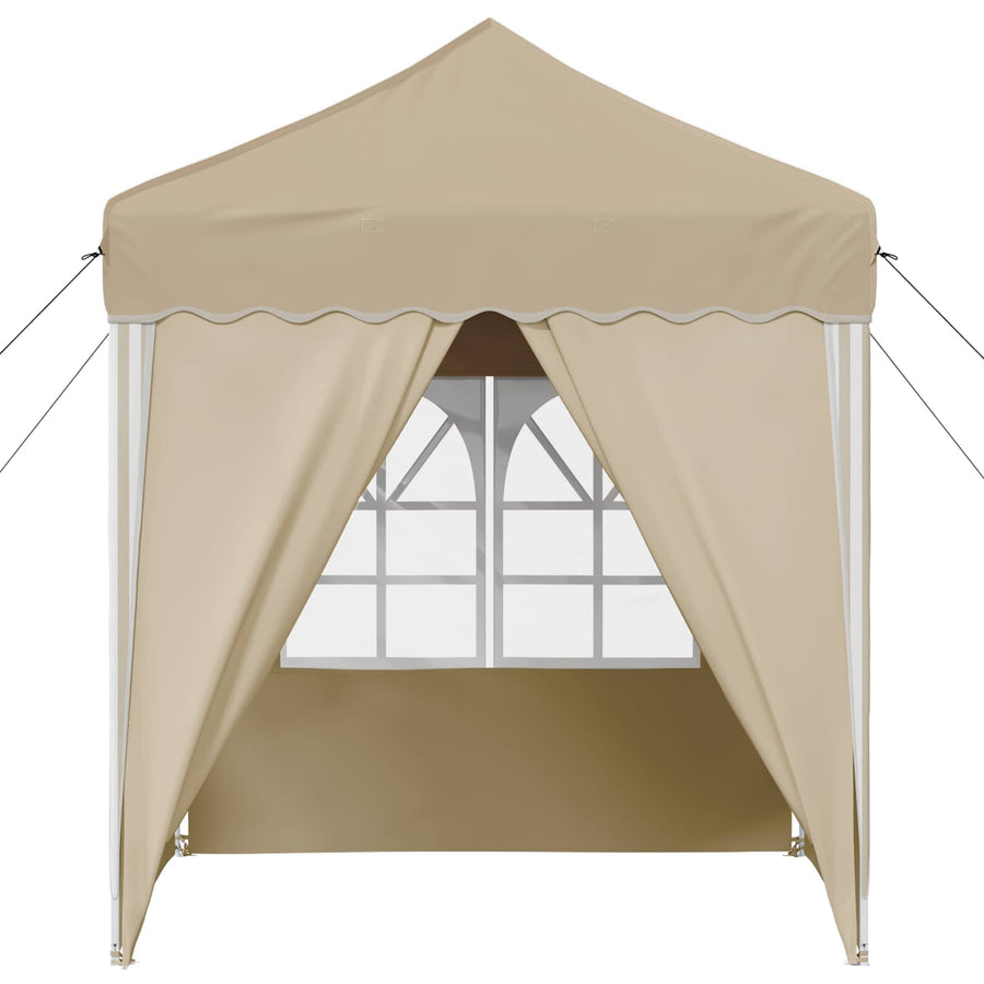Pop-up Feesttent Crème 195 x 195 x 245 cm