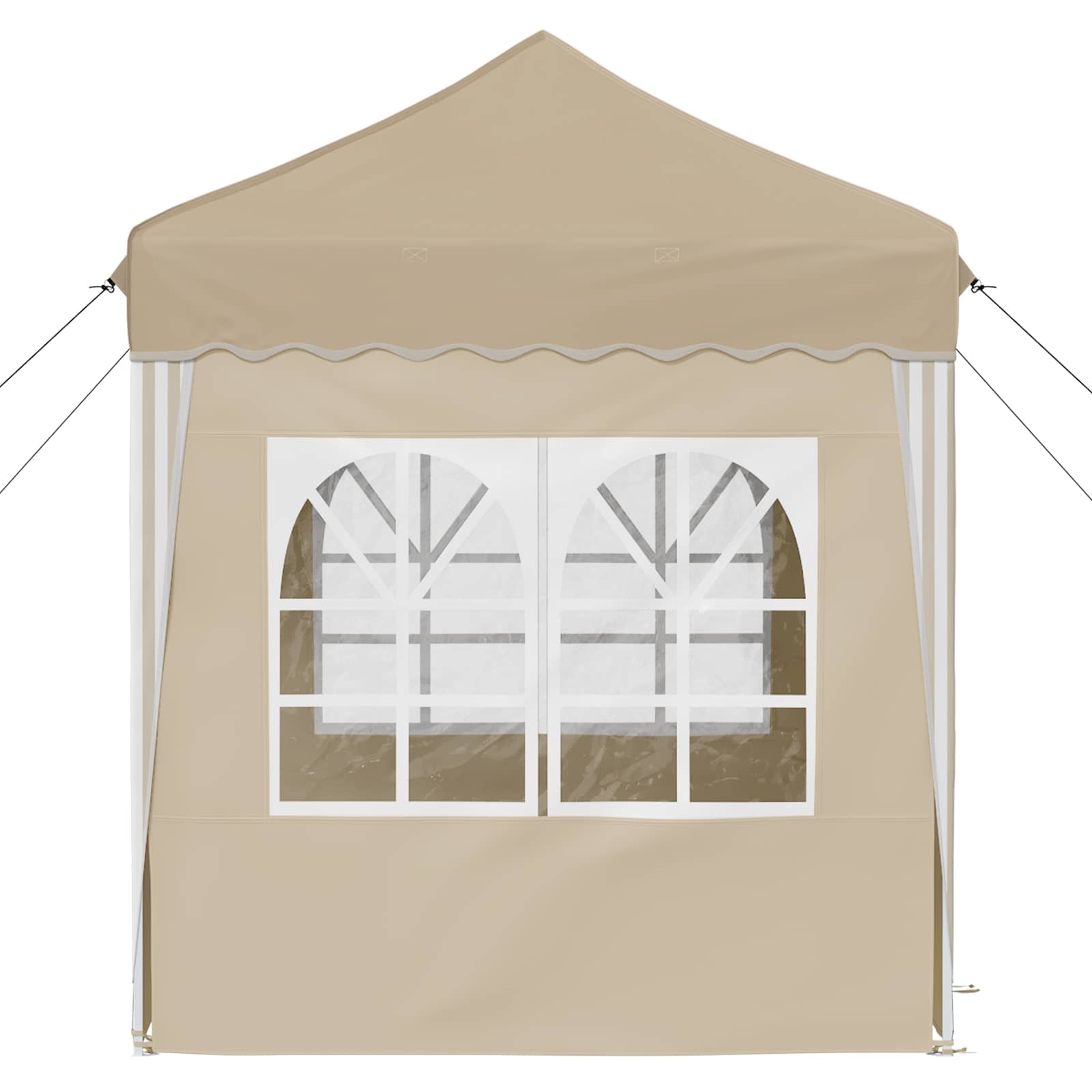 Pop-up Feesttent Crème 195 x 195 x 245 cm