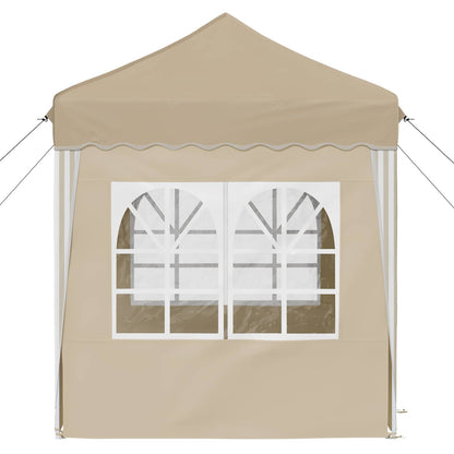 Pop-up Feesttent Crème 195 x 195 x 245 cm