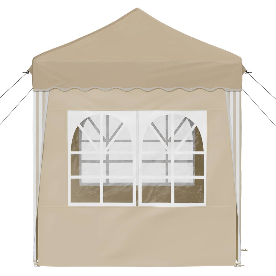 Pop-up Feesttent Crème 195 x 195 x 245 cm