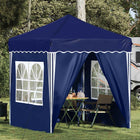 Partytent blauw 195x195x245 cm Oxford stof