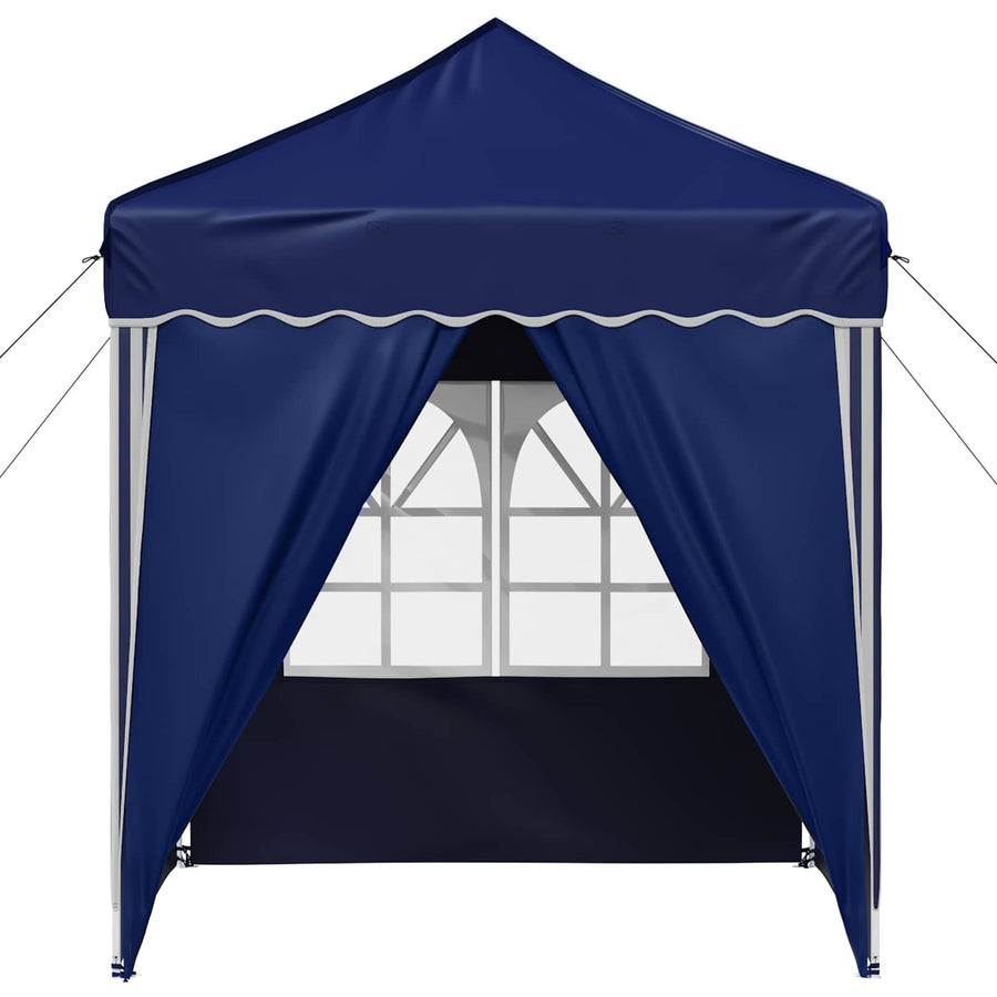 Pop-up Feesttent Blauw 195 x 195 x 245 cm Oxford Stof