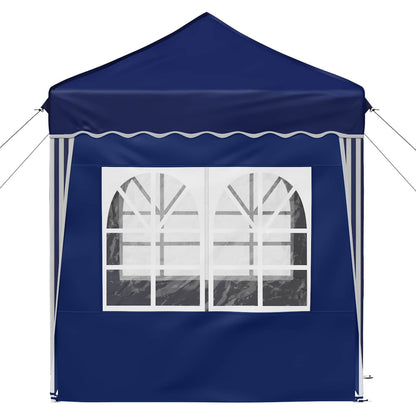 Pop-up Feesttent Blauw 195 x 195 x 245 cm Oxford Stof