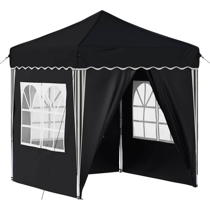 Pop-up Feesttent Antraciet 195 x 195 x 245 cm Oxford Stof