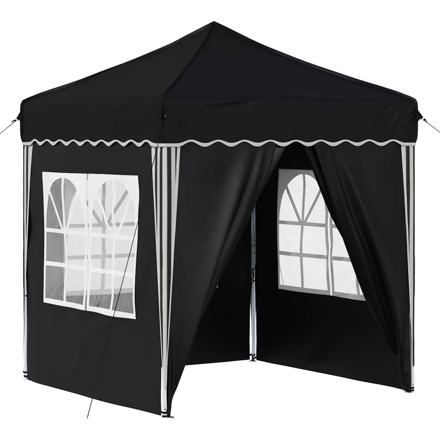 Pop-up Feesttent Antraciet 195 x 195 x 245 cm Oxford Stof