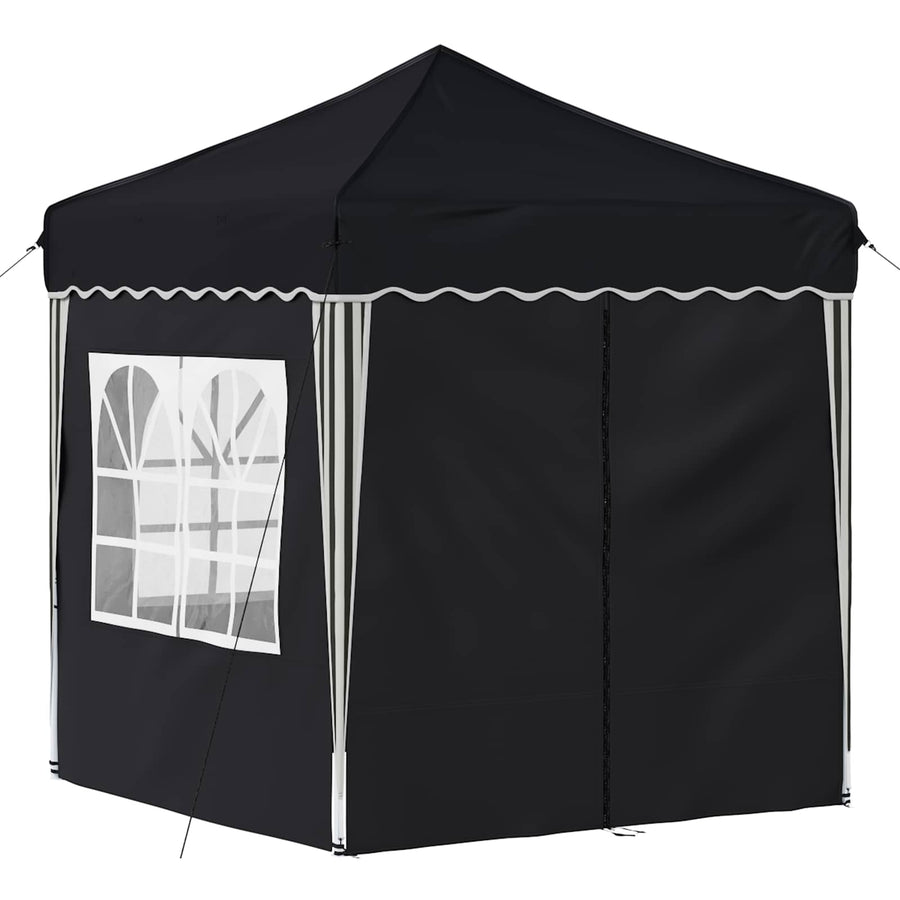 Pop-up Feesttent Antraciet 195 x 195 x 245 cm Oxford Stof