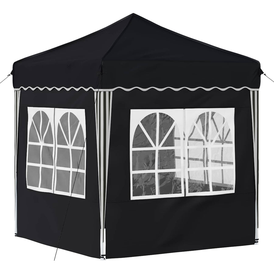 Pop-up Feesttent Antraciet 195 x 195 x 245 cm Oxford Stof