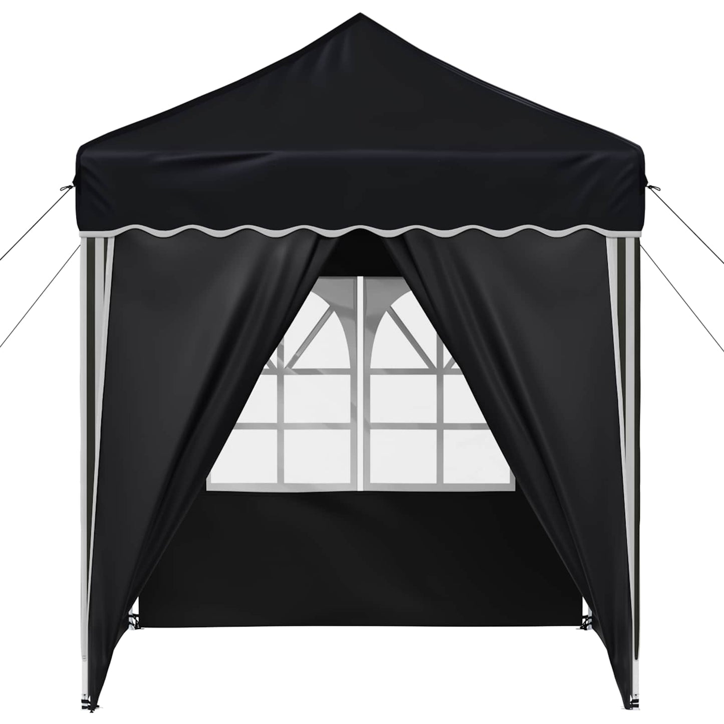 Pop-up Feesttent Antraciet 195 x 195 x 245 cm Oxford Stof