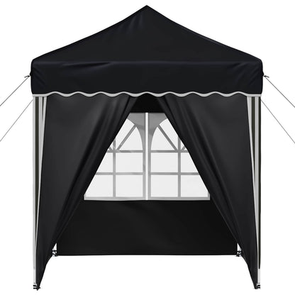 Pop-up Feesttent Antraciet 195 x 195 x 245 cm Oxford Stof