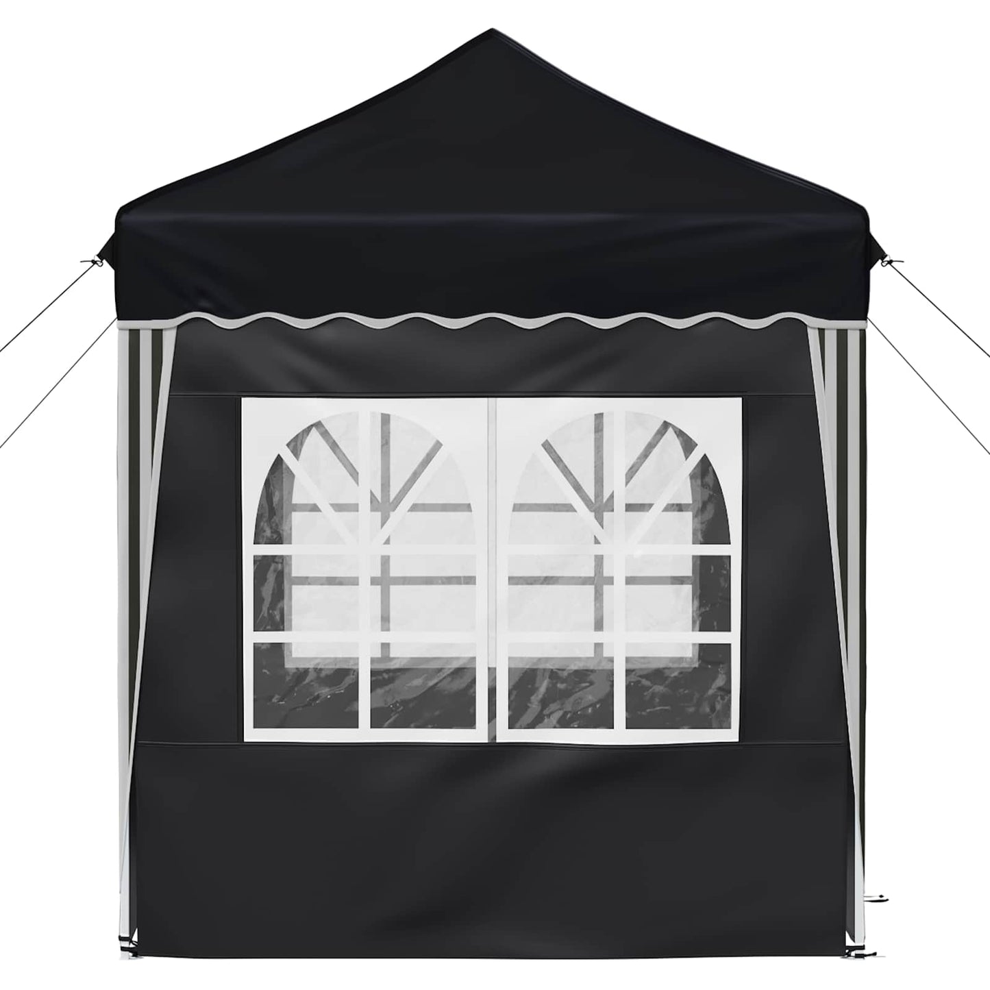 Pop-up Feesttent Antraciet 195 x 195 x 245 cm Oxford Stof