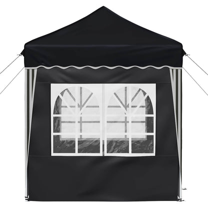 Pop-up Feesttent Antraciet 195 x 195 x 245 cm Oxford Stof