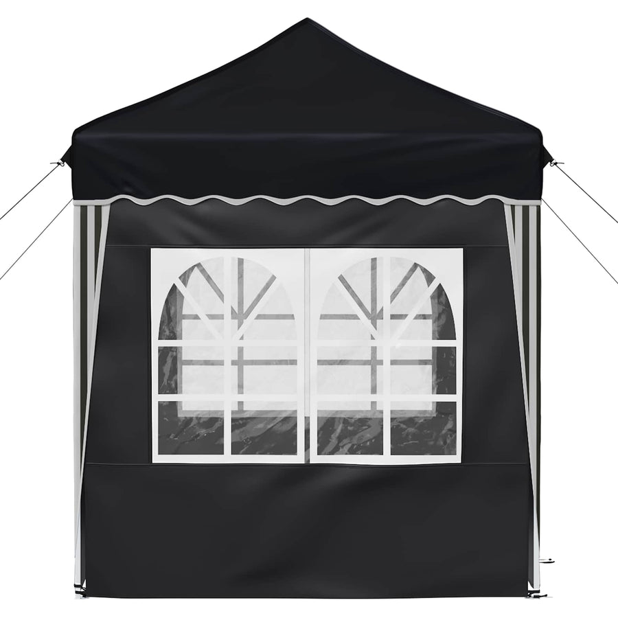 Pop-up Feesttent Antraciet 195 x 195 x 245 cm Oxford Stof