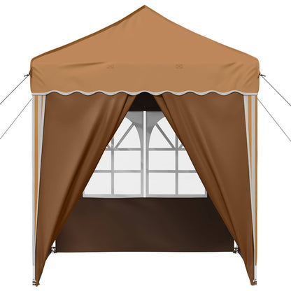 Pop-up Feesttent Beige 195 x 195 x 245 cm Oxford Stof