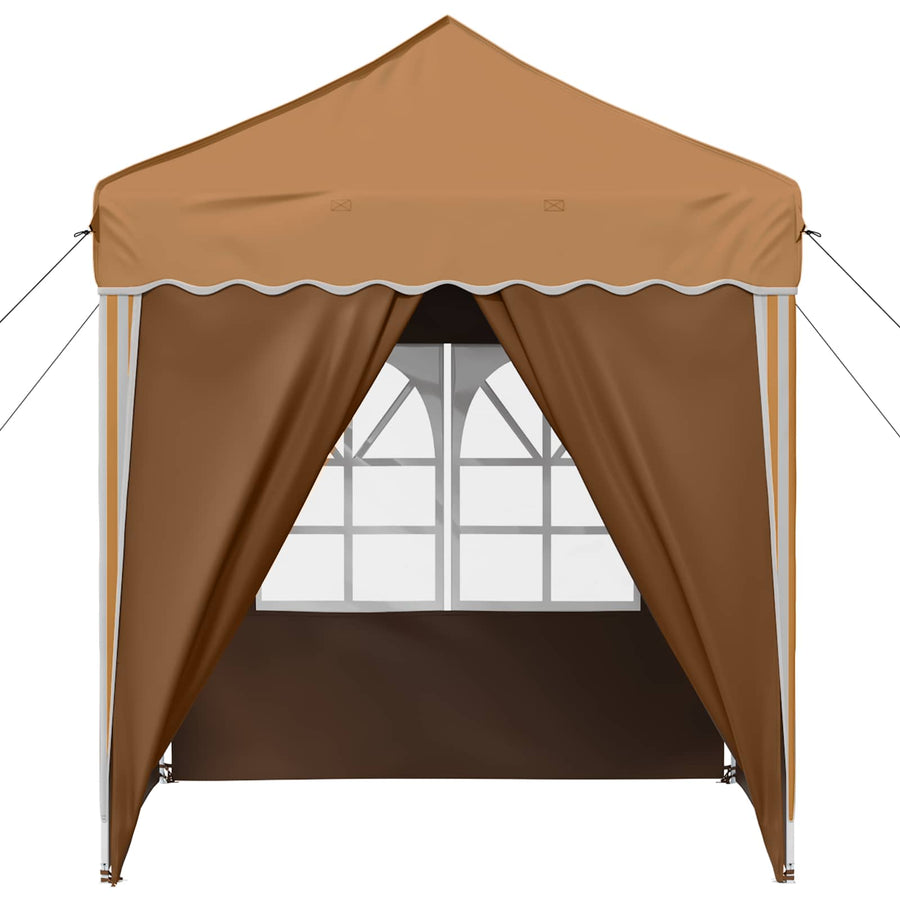 Pop-up Feesttent Beige 195 x 195 x 245 cm Oxford Stof