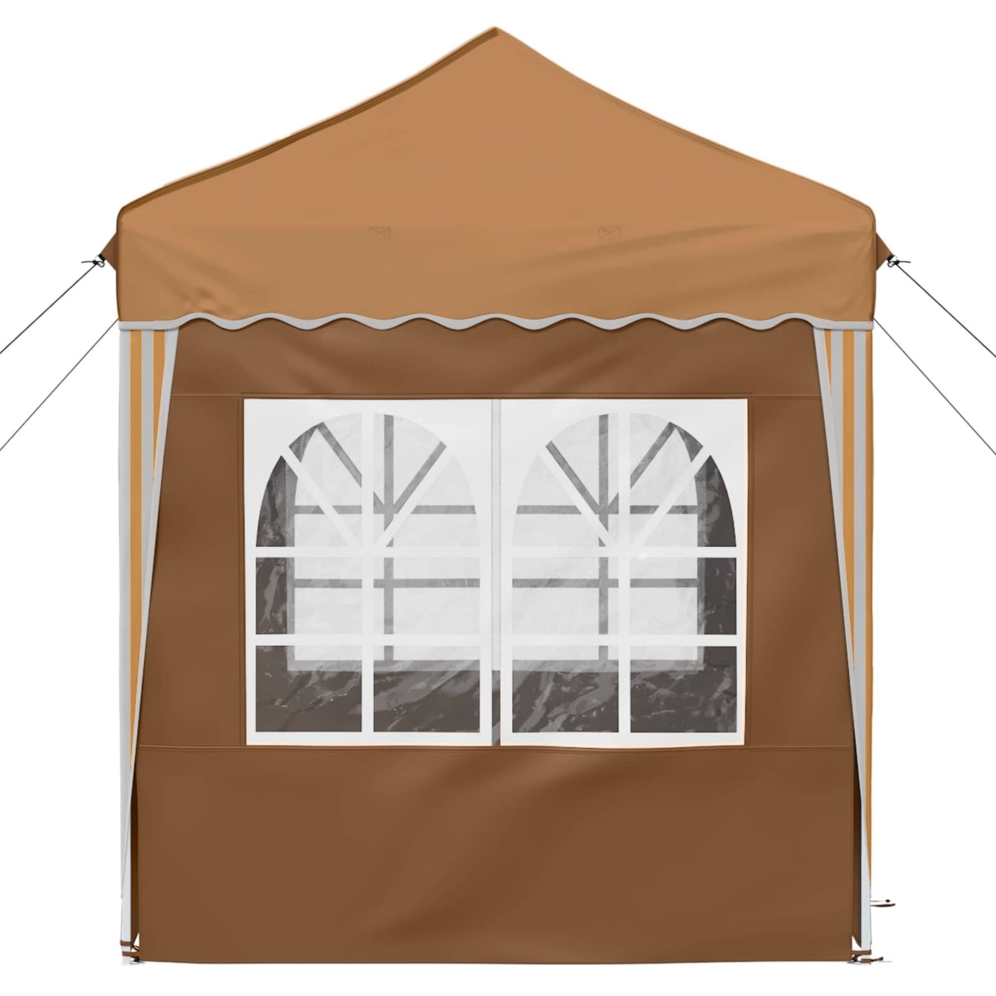 Pop-up Feesttent Beige 195 x 195 x 245 cm Oxford Stof