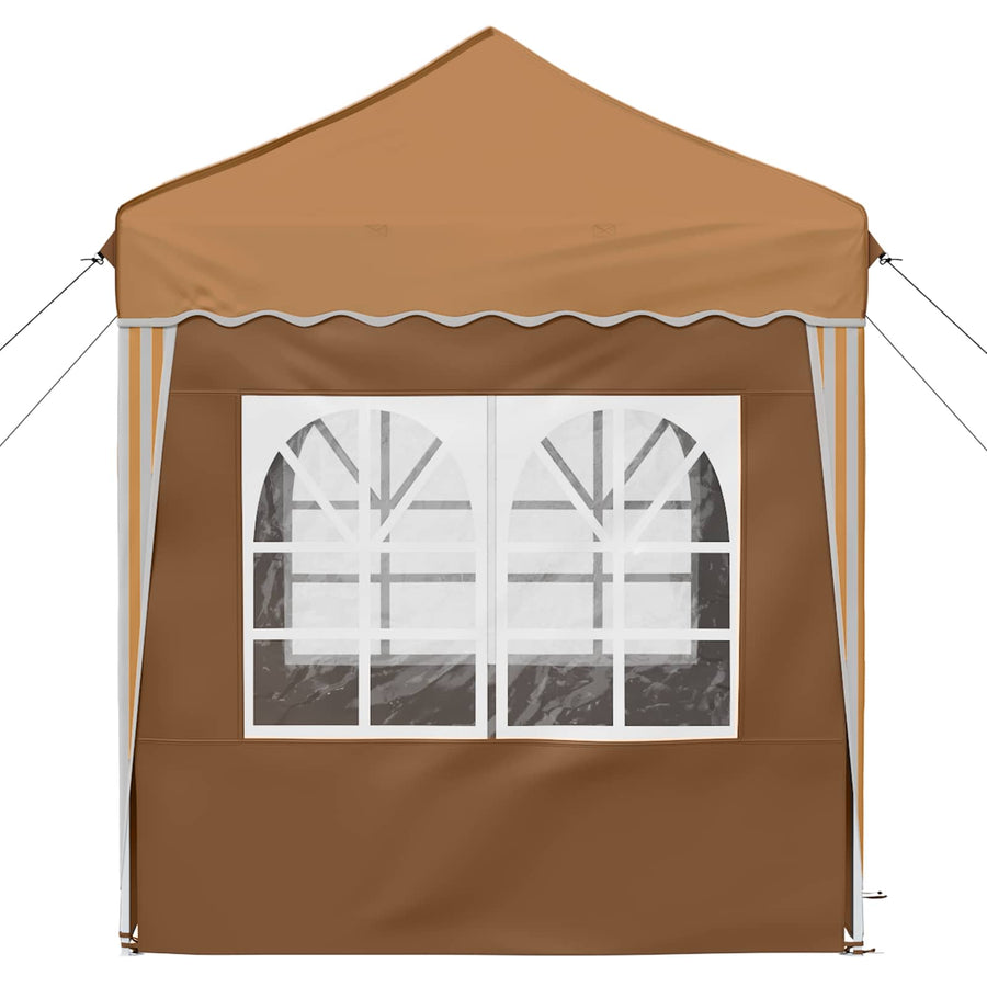 Pop-up Feesttent Beige 195 x 195 x 245 cm Oxford Stof