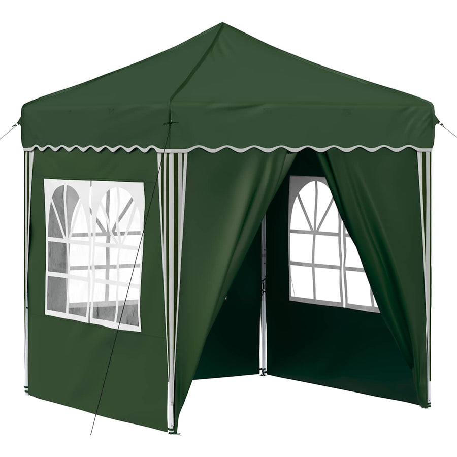 Pop-up Feesttent Groen 195 x 195 x 245 cm Oxford Stof