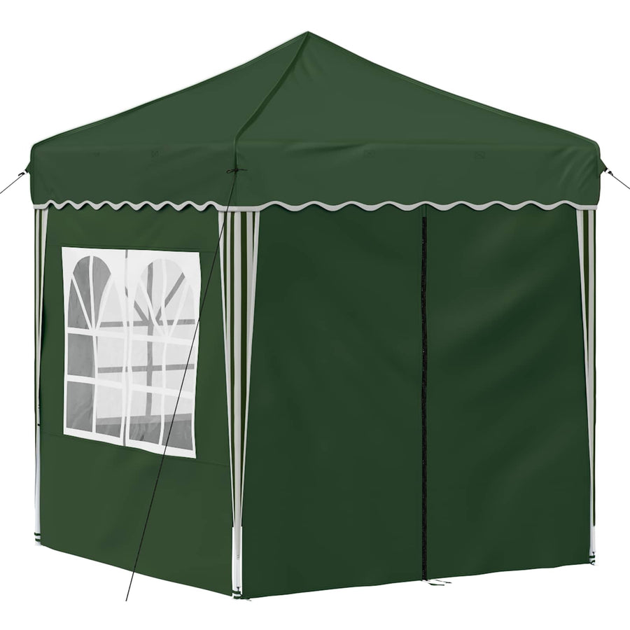 Pop-up Feesttent Groen 195 x 195 x 245 cm Oxford Stof