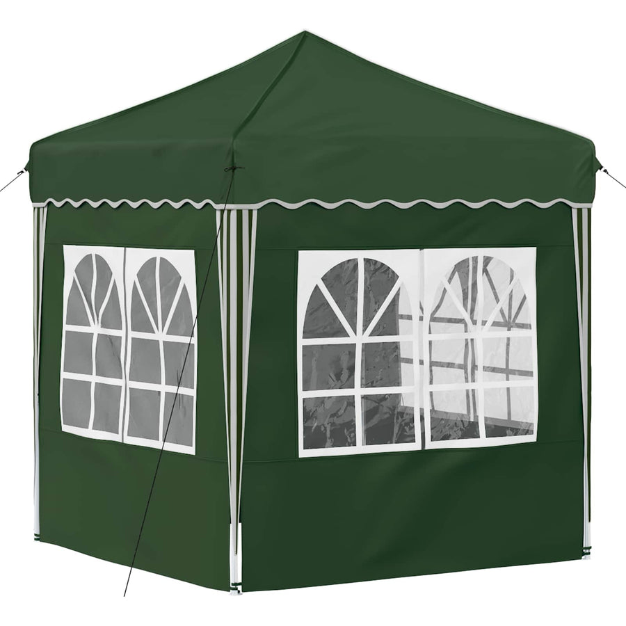 Pop-up Feesttent Groen 195 x 195 x 245 cm Oxford Stof
