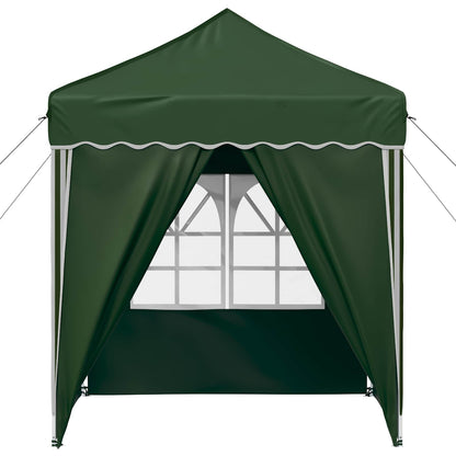 Pop-up Feesttent Groen 195 x 195 x 245 cm Oxford Stof