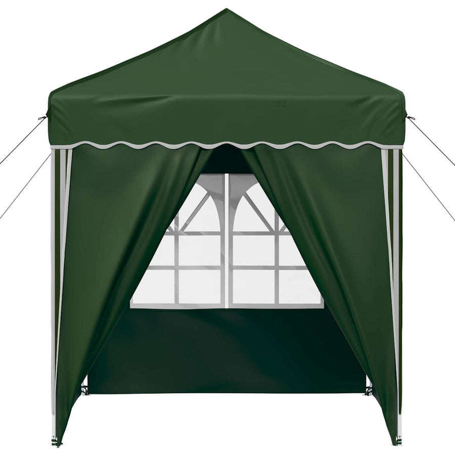 Pop-up Feesttent Groen 195 x 195 x 245 cm Oxford Stof