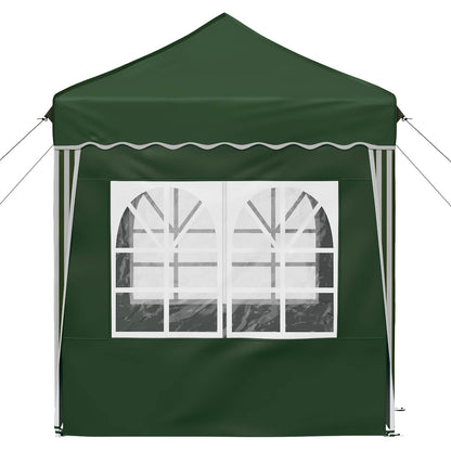 Pop-up Feesttent Groen 195 x 195 x 245 cm Oxford Stof