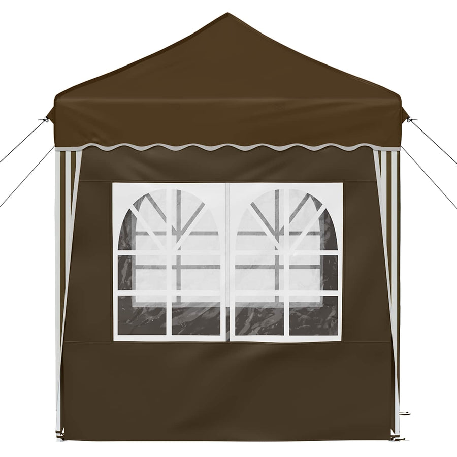 Pop-up Feesttent Taupe 195 x 195 x 245 cm Oxford Stof