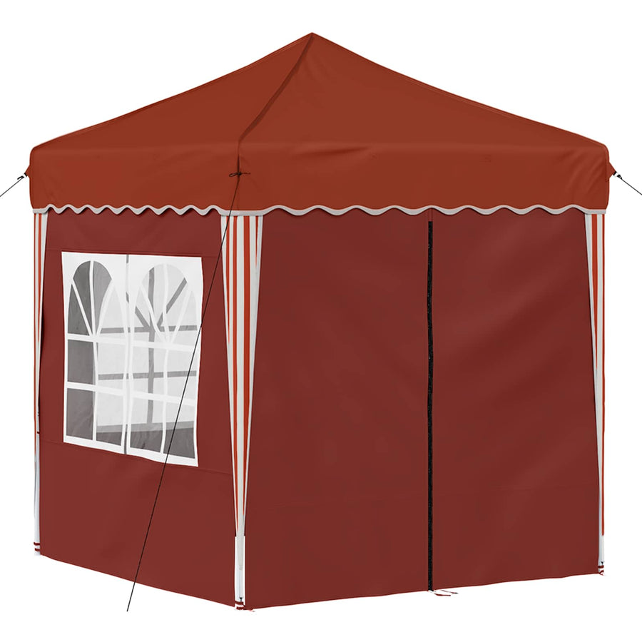Pop-up Feesttent Terracotta 195 x 195 x 245 cm Oxford Stof