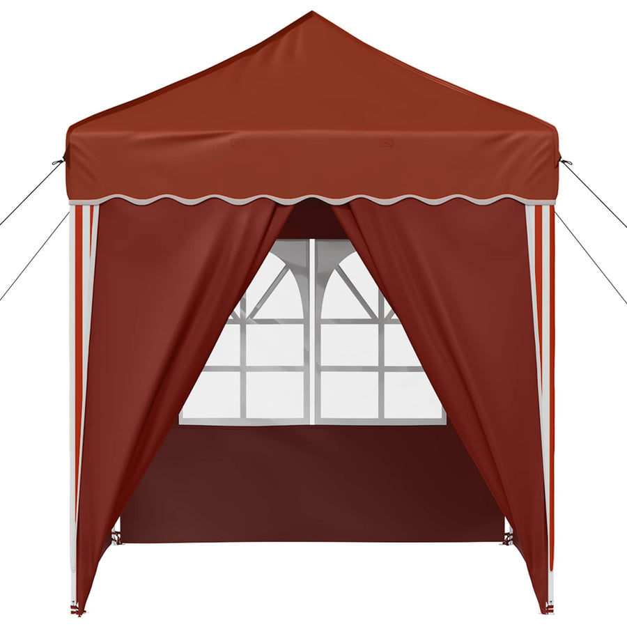 Pop-up Feesttent Terracotta 195 x 195 x 245 cm Oxford Stof