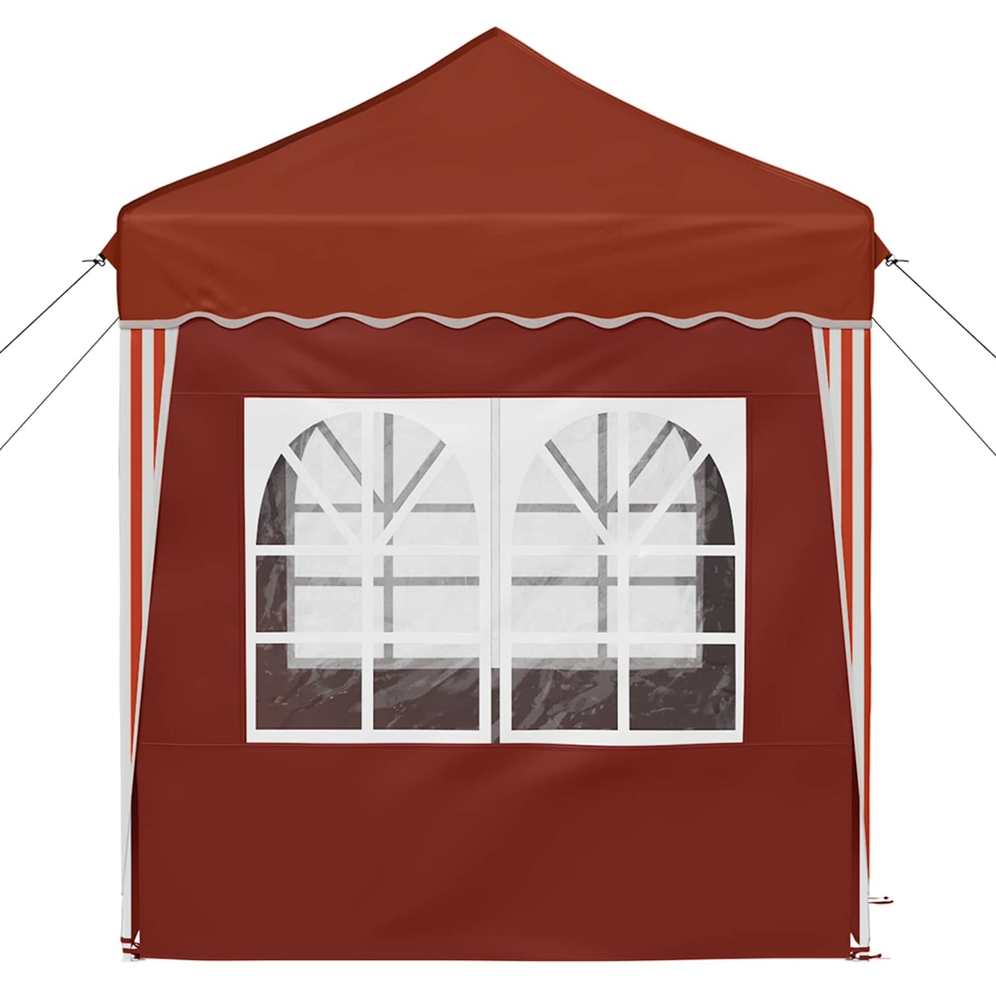 Pop-up Feesttent Terracotta 195 x 195 x 245 cm Oxford Stof