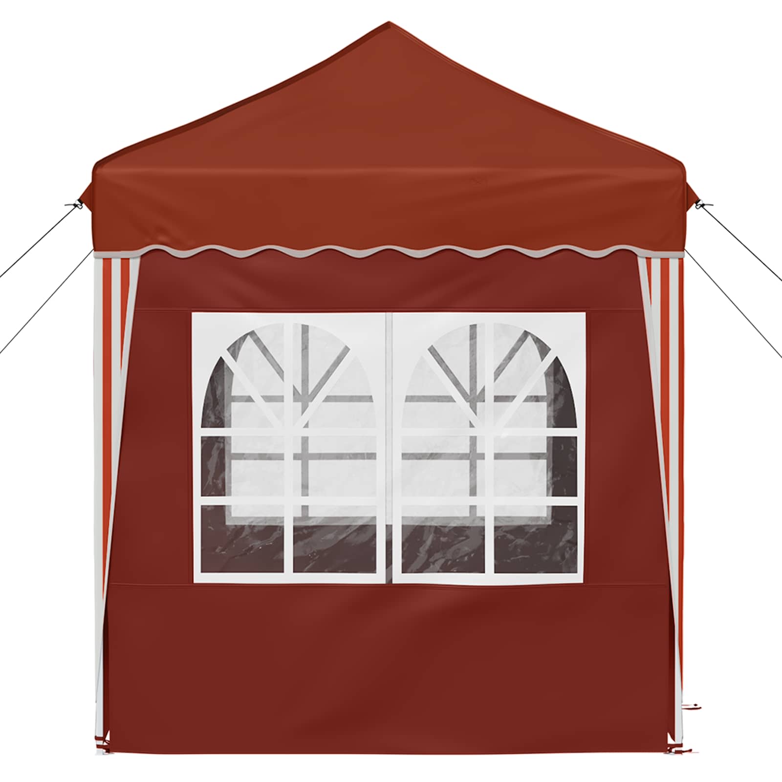 Pop-up Feesttent Terracotta 195 x 195 x 245 cm Oxford Stof