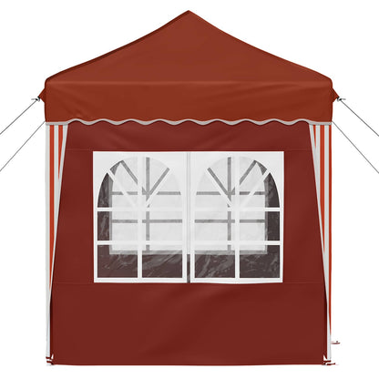 Pop-up Feesttent Terracotta 195 x 195 x 245 cm Oxford Stof