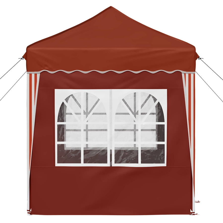 Pop-up Feesttent Terracotta 195 x 195 x 245 cm Oxford Stof