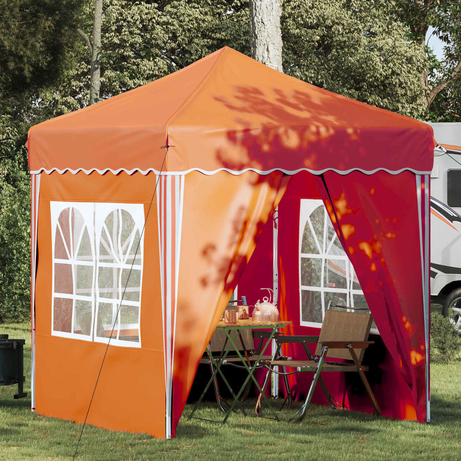 Pop-up Feesttent Oranje 195 x 195 x 245 cm Oxford Stof