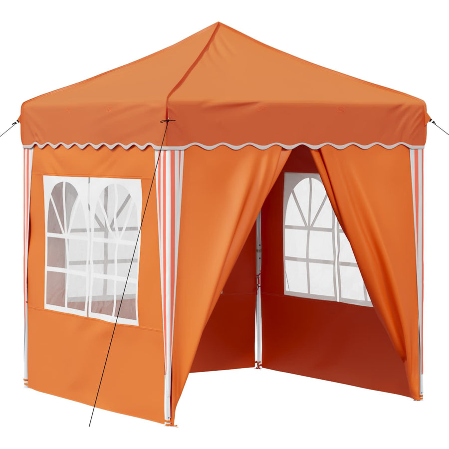 Pop-up Feesttent Oranje 195 x 195 x 245 cm Oxford Stof