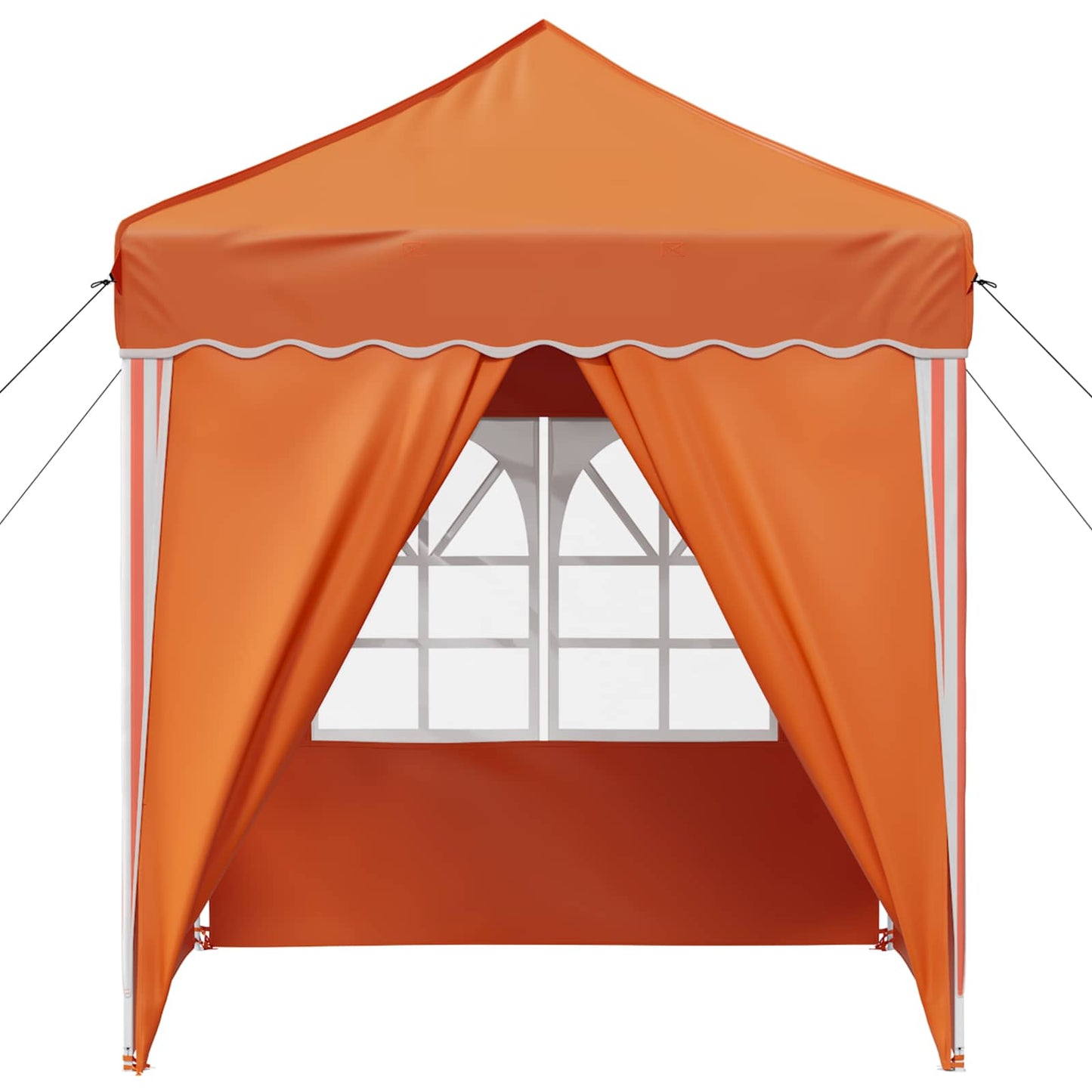 Pop-up Feesttent Oranje 195 x 195 x 245 cm Oxford Stof