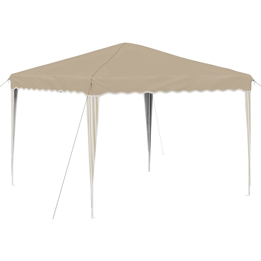 Pop-up Feesttent Crème 288 x 288 x 245 cm Oxford Stof