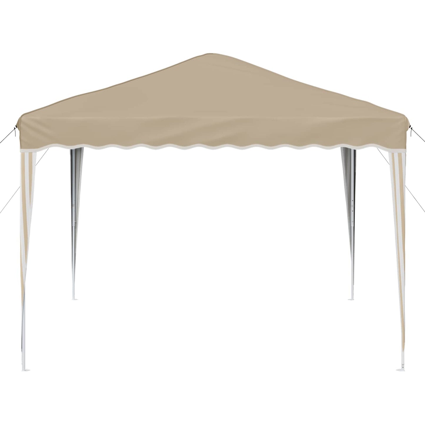 Pop-up Feesttent Crème 288 x 288 x 245 cm Oxford Stof