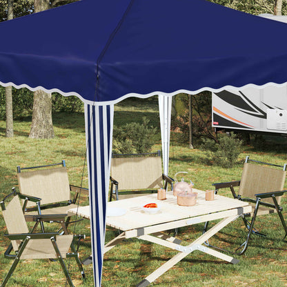 Pop-up Feesttent Blauw 288 x 288 x 245 cm Oxford Stof