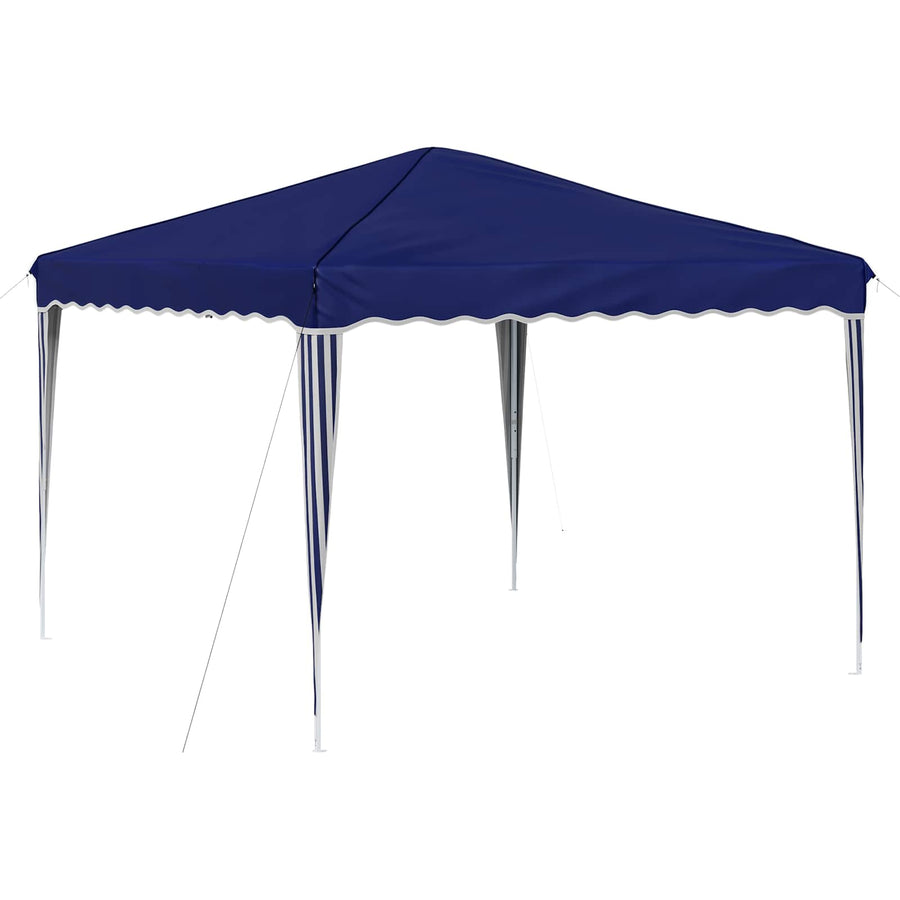 Pop-up Feesttent Blauw 288 x 288 x 245 cm Oxford Stof