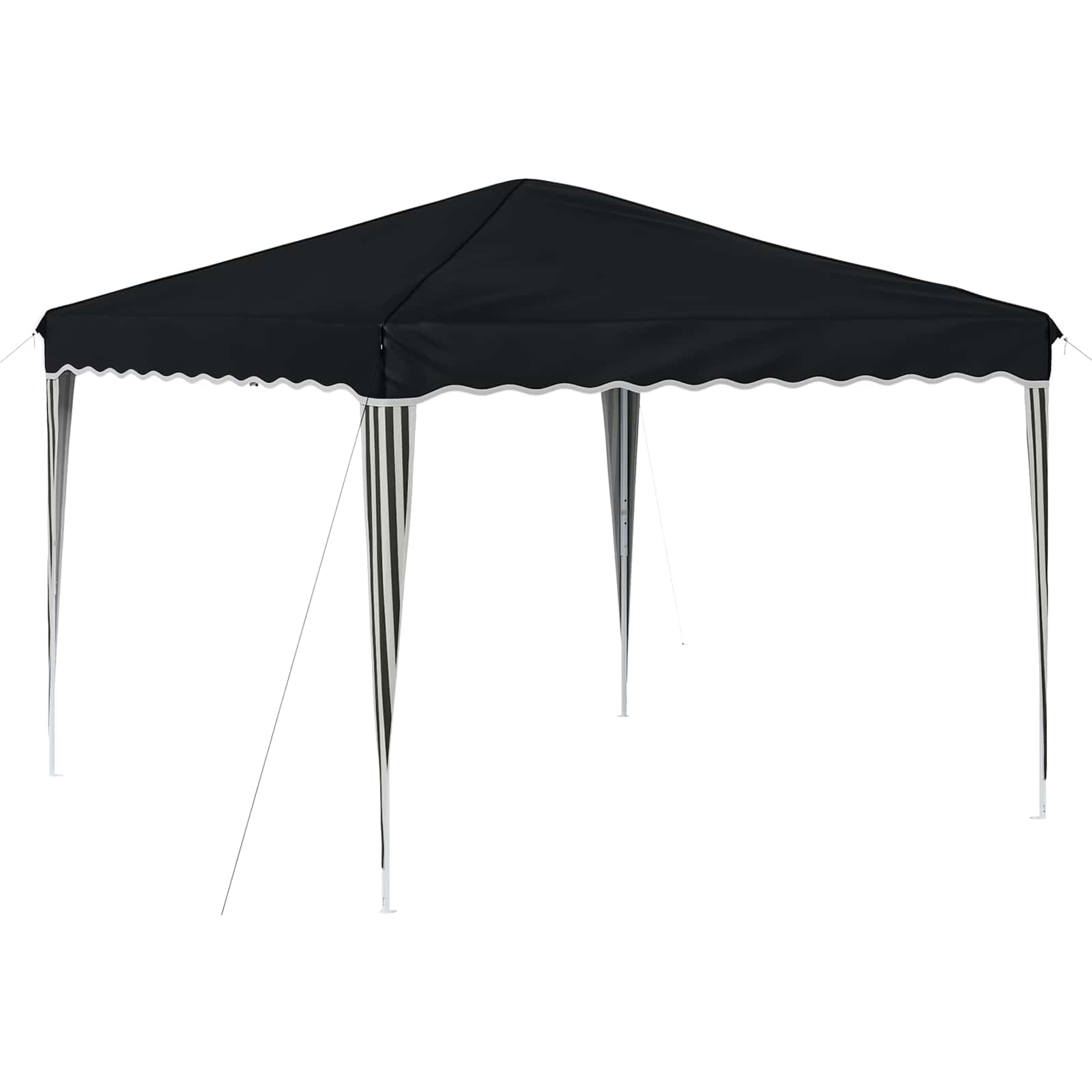 Pop-up Feesttent Antraciet 288 x 288 x 245 cm Oxford Stof