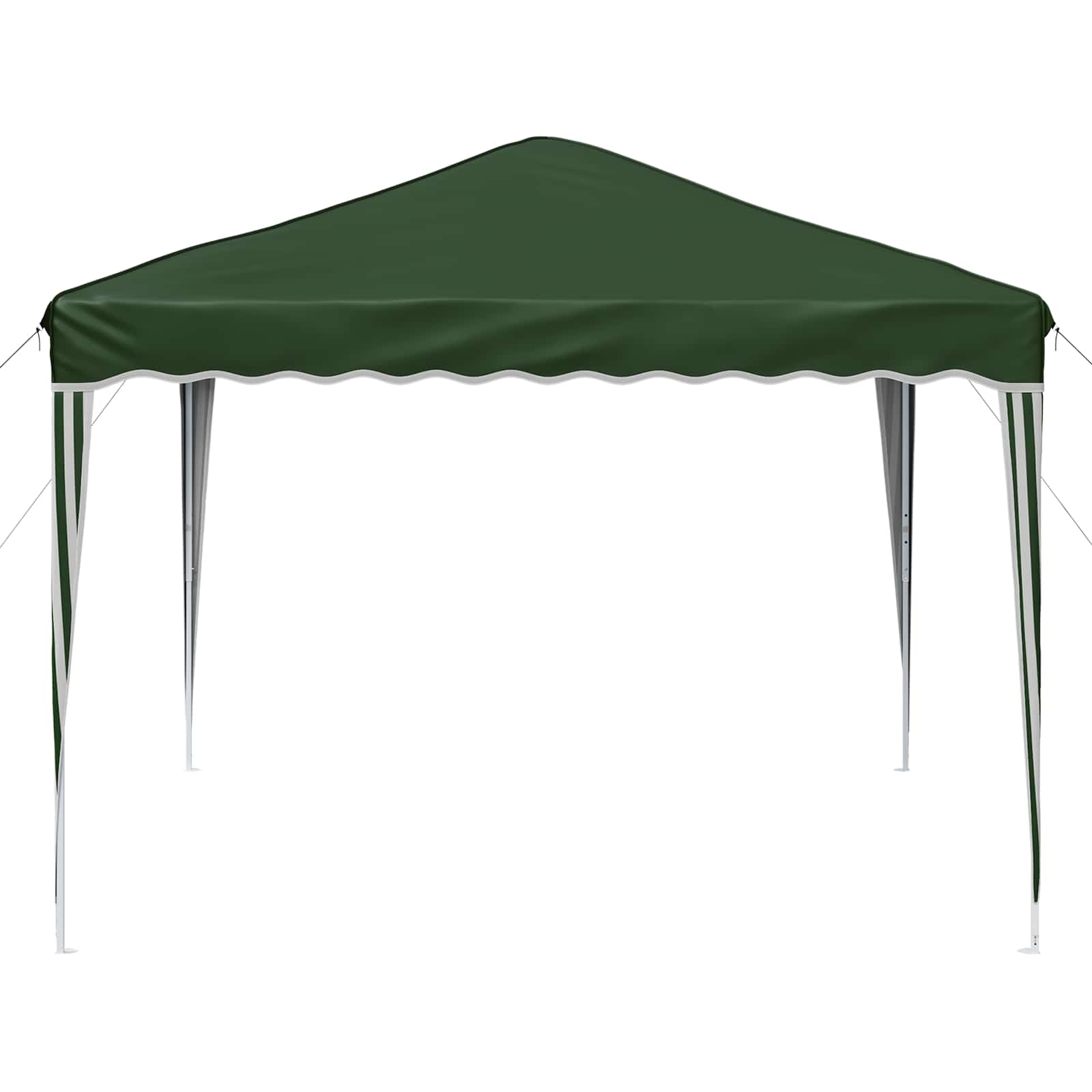 Pop-up Feesttent Groen 288 x 288 x 245 cm Oxford Stof