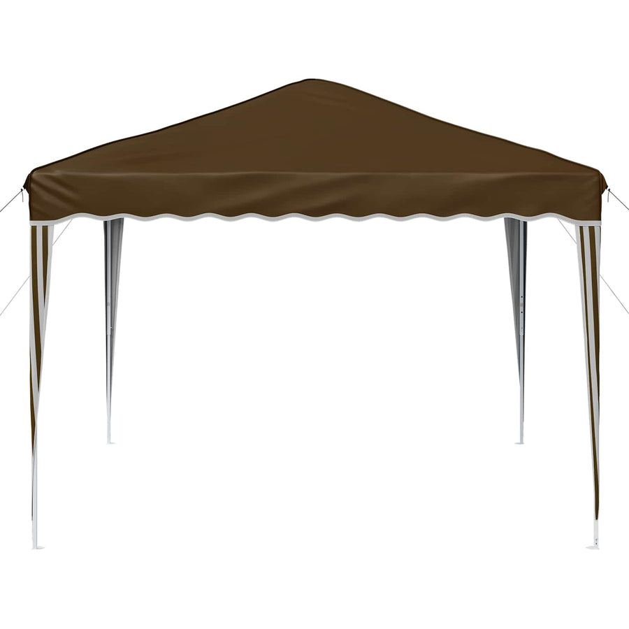 Pop-up Feesttent Taupe 288 x 288 x 245 cm Oxford Stof