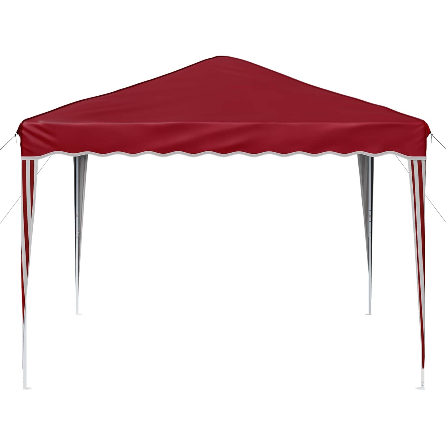 Pop-up Feesttent Bordeauxrood 288 x 288 x 245 cm Oxford Stof