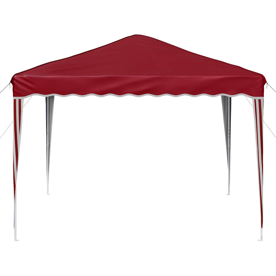 Pop-up Feesttent Bordeauxrood 288 x 288 x 245 cm Oxford Stof