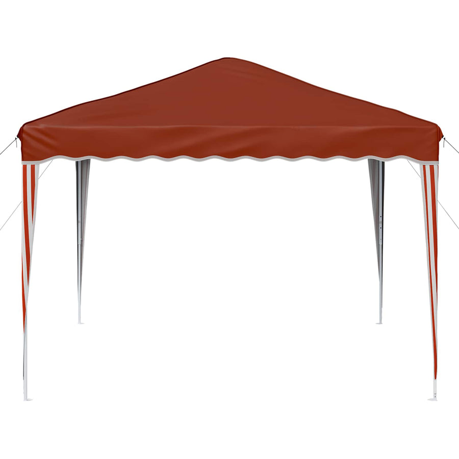 Pop-up Feesttent Terracotta 288 x 288 x 245 cm Oxford Stof