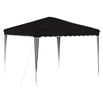 Pop-up Feesttent Zwart 288 x 288 x 245 cm Oxford Stof