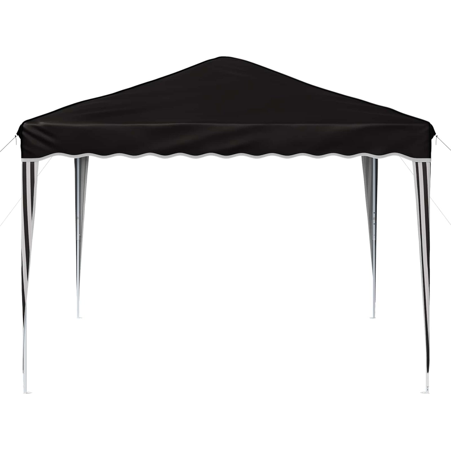Pop-up Feesttent Zwart 288 x 288 x 245 cm Oxford Stof