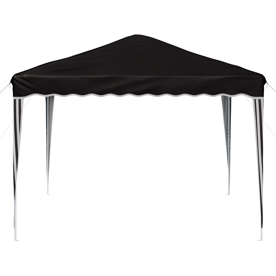 Pop-up Feesttent Zwart 288 x 288 x 245 cm Oxford Stof
